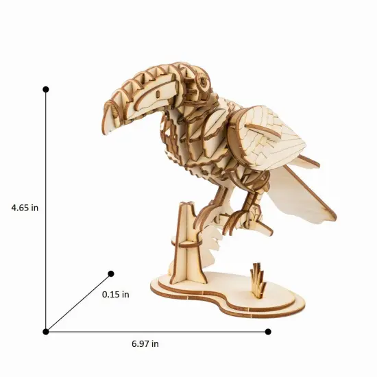 3D Wooden Puzzle Bundle &ndash; Birds Animals (3-Pack) {3}