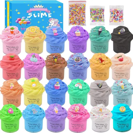 24 Pack Butter Slime Kit {1}