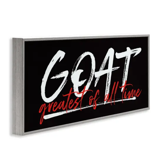 Stupell Industries Greatest Of All Time Framed Giclee By Mollie B. {3}