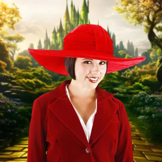 Oz The Great And Powerful Theodora Deluxe Hat Costume Accessory {4}