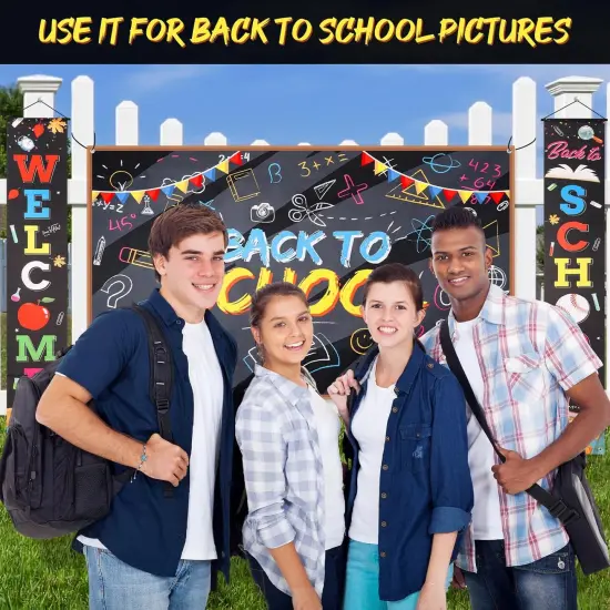 Large Welcome Back to School Banner {3}