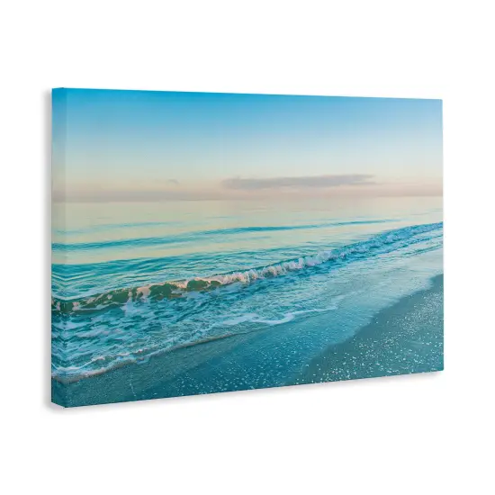 Stupell Industries Serene Waves at Sunrise Canvas Design by Mary Lou Johnson {3}