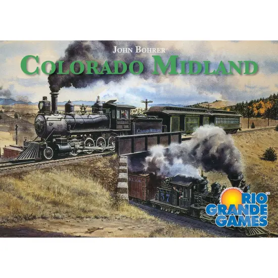 Rio Grande Games: Colorado Midland - Strategy Train Board Game, Build Rocky Mountain Railways, Build Your Fortune, Ages 12+, 3-5 Players, 45 Min {7}