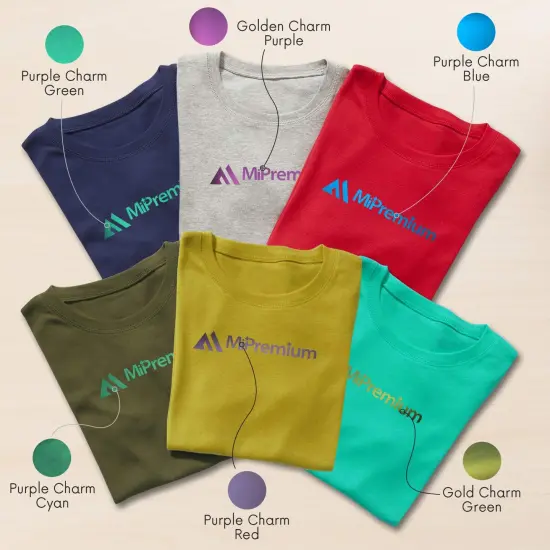 Chameleon Heat Transfer Vinyl Iron On HTV Compatible with Cricut Air,12 x 12" Inch (6 x Sheets) {2}