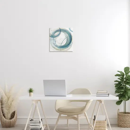 Stupell Industries Centric Overlapping Rings Canvas By Nan {2}