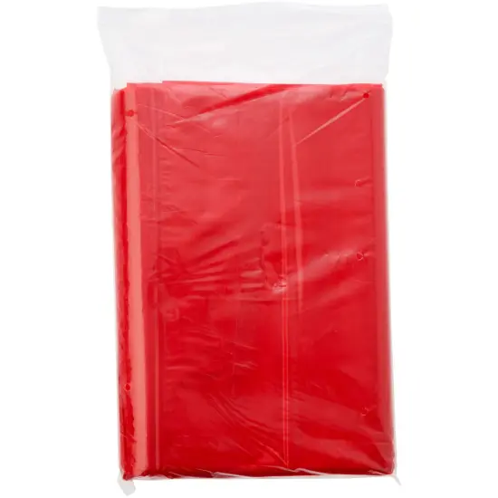 Plymor 12" x 15", Red 2 Mil Zipper Reclosable Plastic Bags {5}