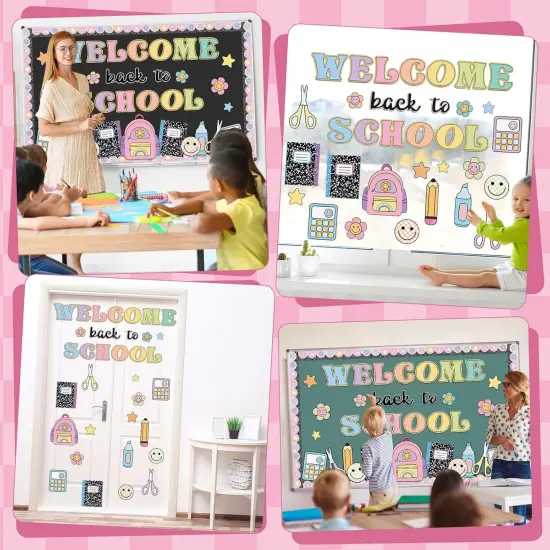 Welcome Back to School Bulletin Board Set {5}