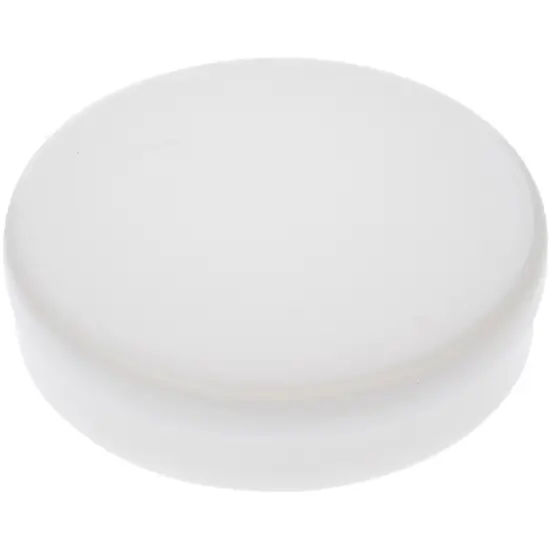 Pioneer Plastics 032CHIPS White Small Round Petri Dish Plastic Container, 2.75" W x 0.625" H {1}