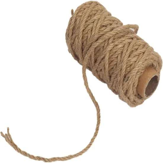 4mm Thick 66 Feet Long Strong Natural Jute Twine {2}