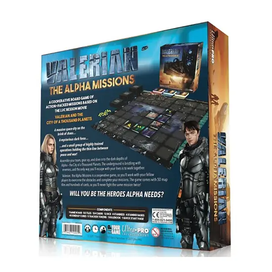 Valerian: The Alpha Missions - Strategy Board Game - 2-4 Players {6}