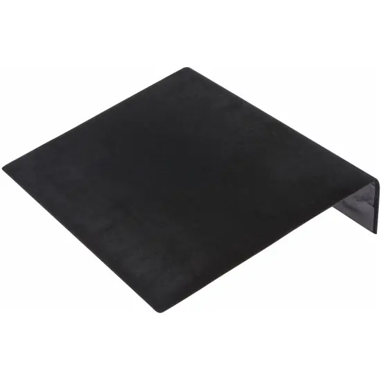 Plymor Black Velvet Bracelet Ramp Display Stand, 10.25" W x 8.25" D x 1.875" H {2}