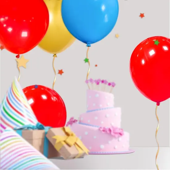 32Pcs Red Big Balloons 18 Inch, Round Large Latex Party Balloons for Birthday Wedding Decorations {5}