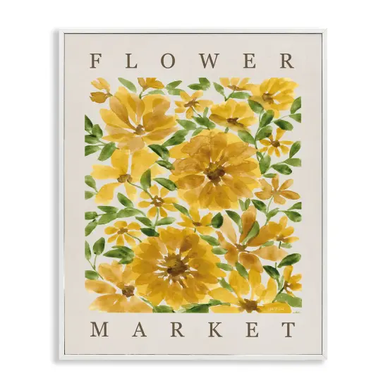 Stupell Industries Flower Market Sunflowers Framed Giclee By Yvette St. Amant {1}