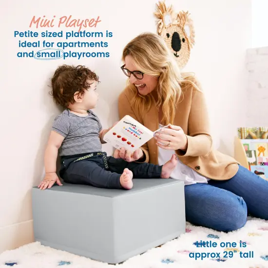 Junior Mix n' Match Pedestal, Beginner Playset Grey {4}