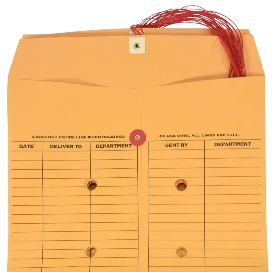 School Smart Interoffice Envelopes, 10 x 13 Inches, Pack of 100 {4}