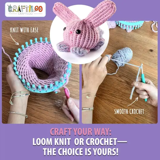 Loom Knitting and Crochet Kit {4}