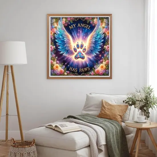 5D Angel Wings Diamond Painting Kits for Adults {3}