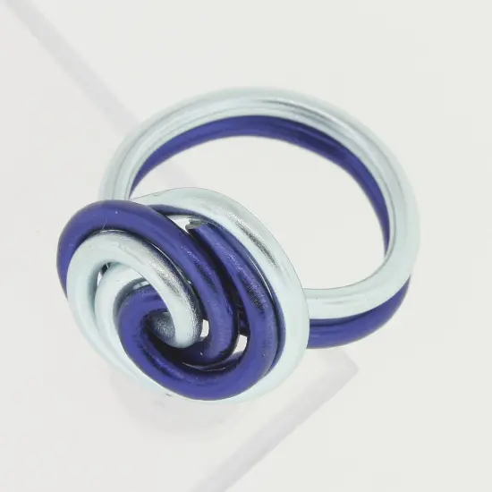 The Beadsmith 12-Gauge Anodized Aluminum Wire for Jewelry Making, Metal Wire for Wrapping Blue {5}