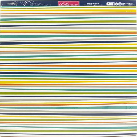 Bella Blvd Double-Sided Cardstock Stack 12"X12" 50/Pkg-Boy {3}