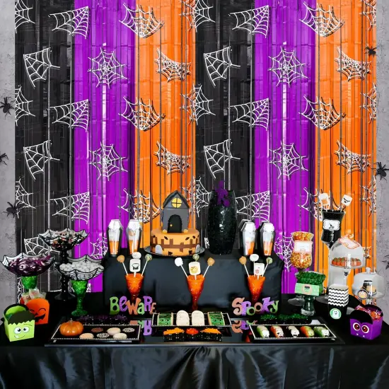 Halloween Party Decorations(Orange Purple and Black) {2}