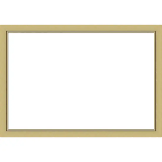 Landon Gold Narrow Framed Dry Erase Magnetic Board {1}