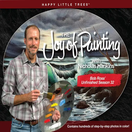 The Joy Of Painting With Nicholas Hankins Series 32 Book-Bob Ross' Unfinished Season 32 {1}