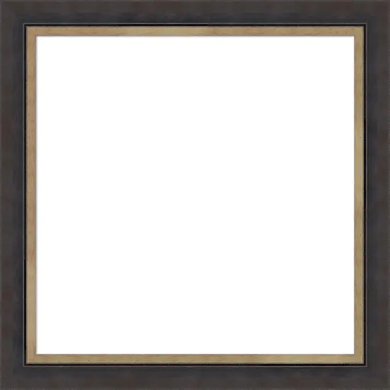 Hammered Charcoal Tan Framed Dry Erase Magnetic Board {1}