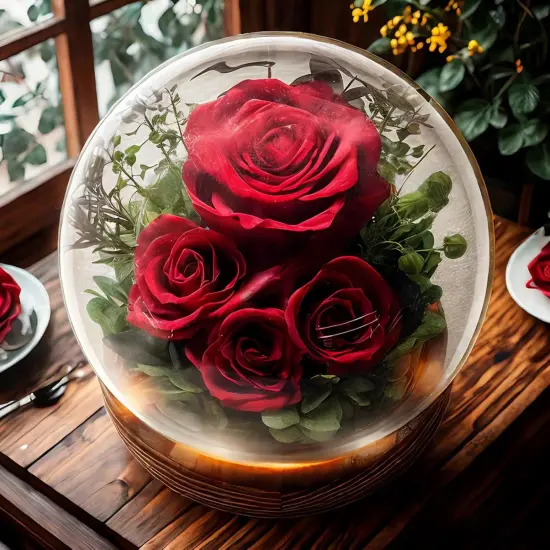 Flowers for Delivery Preserved Rose Gifts for Her {3}