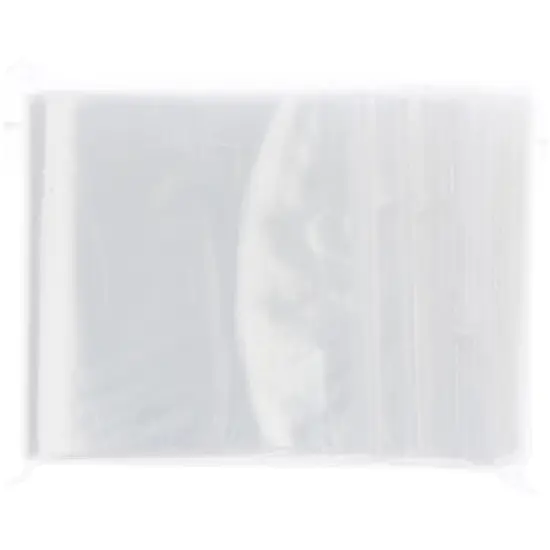 Plymor 5" x 12", 2 Mil Zipper Reclosable Plastic Bags {5}