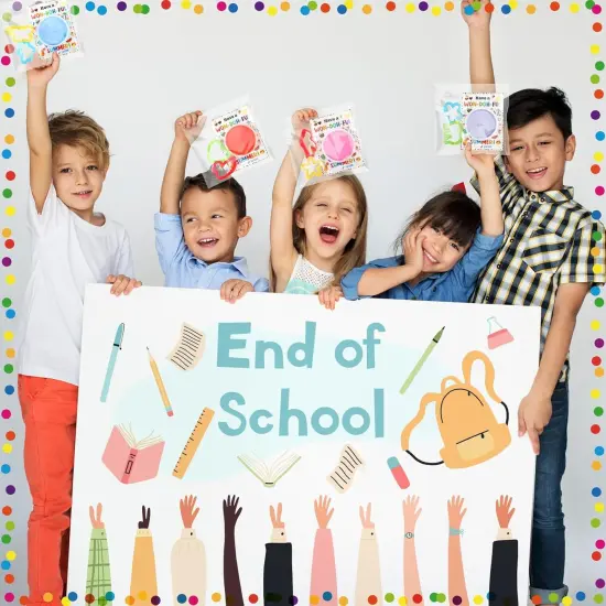 24 Pack End of Year Student Gifts for Kids Air Dry Clay Kit Gifts End of School Year Party Favors Summer Toy Party Favor Goodie Bags Stuffer School Classroom Exchange Favor Art Crafts Gift {3}