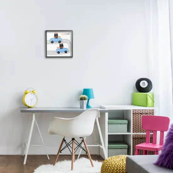 Stupell Industries Copycat Kittens in Scarves Framed Giclee By Carla Daly {2}