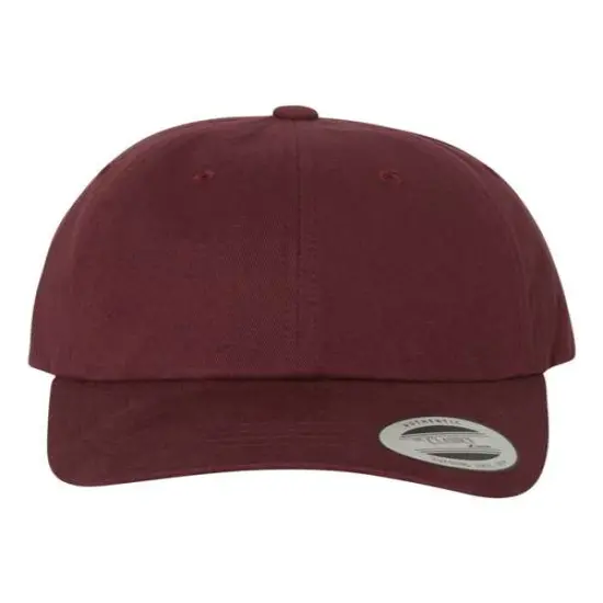 YP Classics&reg; Soft Cotton Twill Dad Hat Maroon {1}