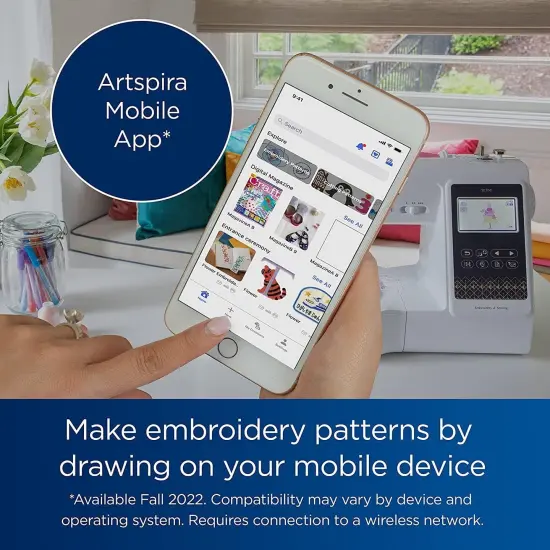 Brother SE700 Embroidery & Sewing Machine with Starter Bundle {5}