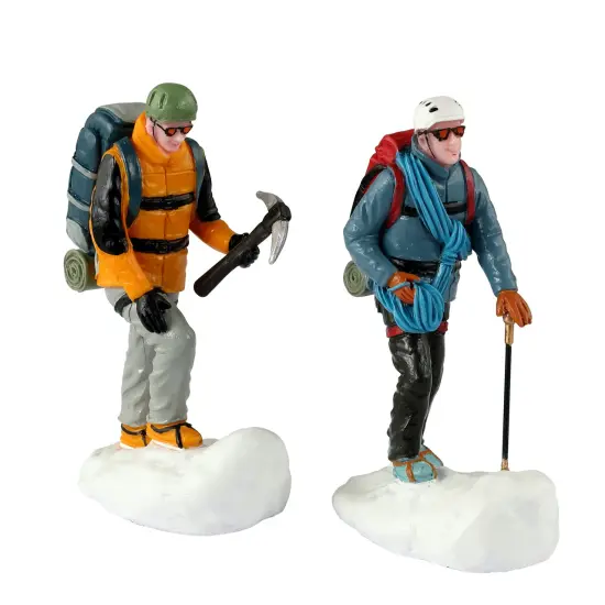 Lemax Mountaineers - 2 Piece Set {1}