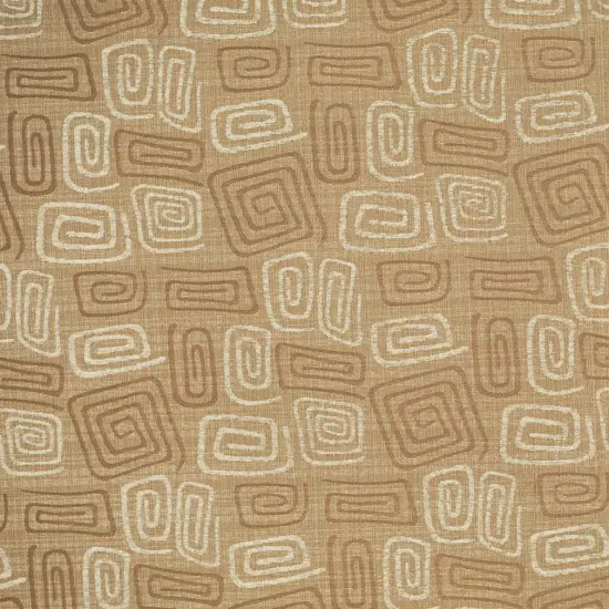 Sand - BeigeTaupe,brown AbstractGeometric Upholstery Fabric 54 Inches" {1}