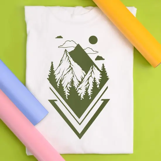 Heat Transfer Vinyl - Green Olive {3}