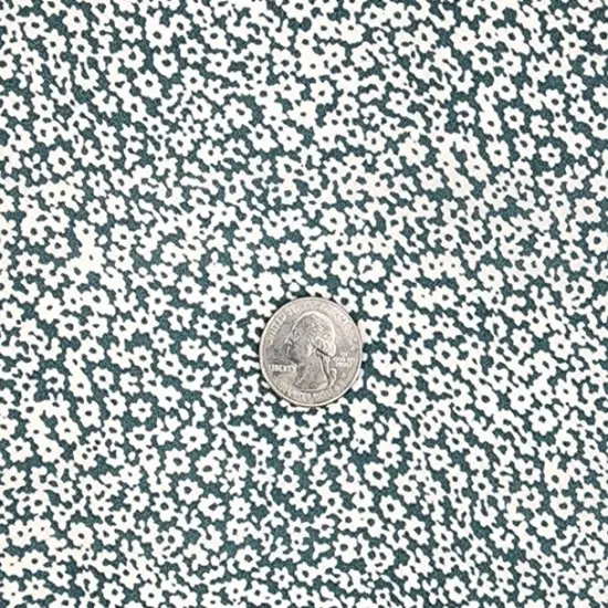 1 Yard Teal Crepe Chiffon Fabric 57/58" Wide, Lightweight Sheer Apparel Material {3}