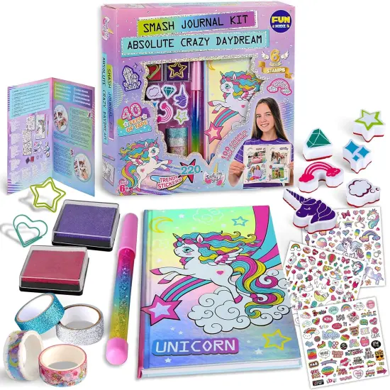 Unicorn Journal Kit for Girls {1}
