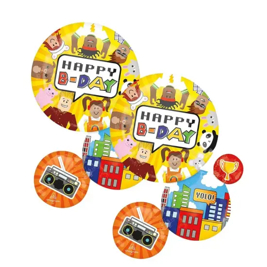 Anagram&reg; 28 Inch Party Town Supershape Balloon {4}
