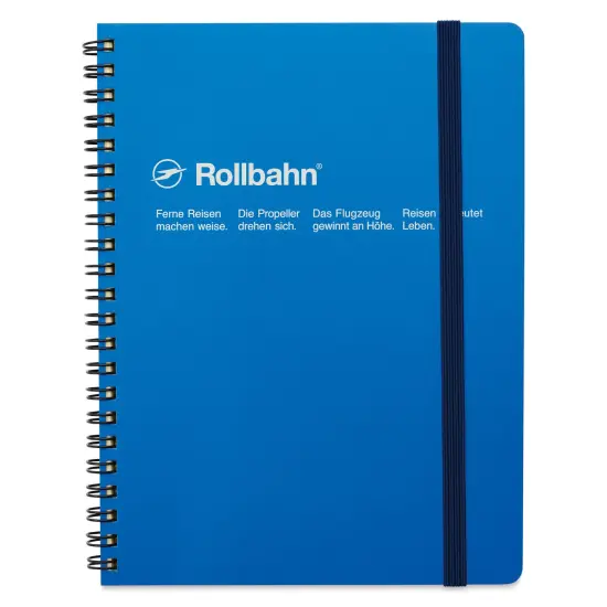 Delfonics Rollbahn Classic Spiral Notebook - Blue, A5 {1}