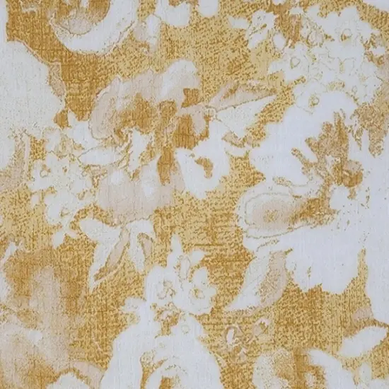 Pale Yellow Sheersucker Chiffon Fabric 57/58" Wide 1 Yard Lightweight Textured Polyester {3}