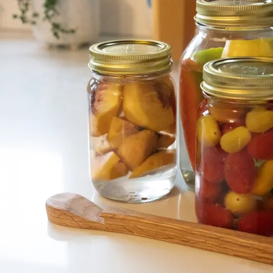 Lehman's Wooden Canning Lid Opener Helps Open Stubborn Canning Jar Lids Without Damage, Amish Made Solid Oak, 10.25 inch {5}