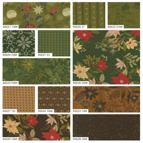 Old World Yuletide Fat Quarter Bundle by Fancy That Design House for Moda (45620AB) {5}