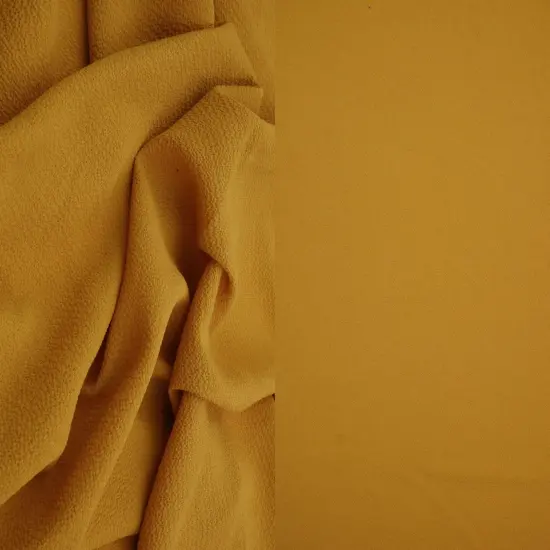 1 Yard Ghost Crepe Solid Stretch Woven Fabric for Drapery and Upholstery 57/58" Width LIME {6}