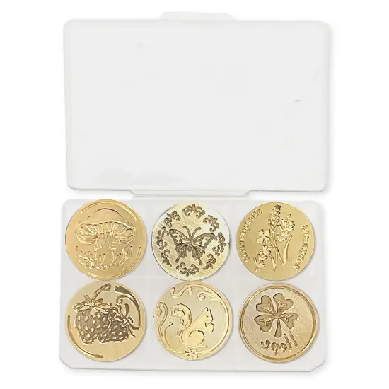 Stamperia Wax Seal Set 6/Pkg-Hidden Grove {3}