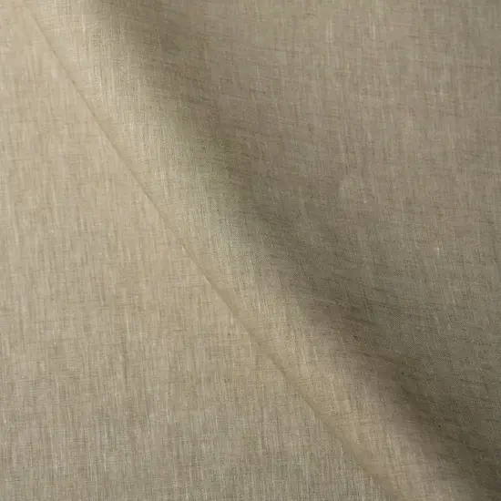 1 Yard Two Tone Melange Linen Fabric Natural or Off White Flat Weave 58 Inches Wide Natural/Off-White {7}