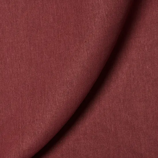 1 Yard Burgundy Linen Silk Blend Fabric Soft Finish Woven Midweight 54" Width {4}