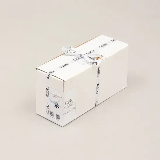 Aluminum Airplane Decorative Sculpture-Home Decor Statue-Accent Figurine Helicopter Silver {6}