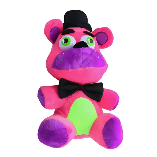 Five Nights at Freddys 14 Inch Plush | Neon Pink Freddy {1}