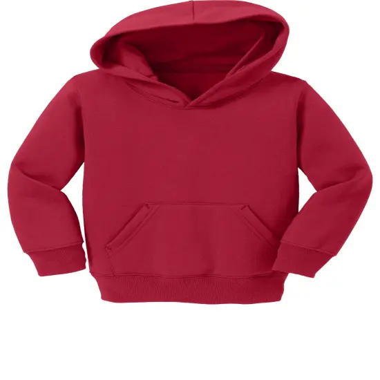 Port & Company&reg; Everyday Toddler Core Fleece Hoodie Red {2}
